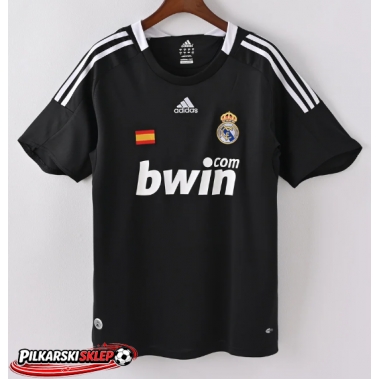 Real Madrid 2008-2009 Koszulka Retro Trzecia Krótki Rękaw