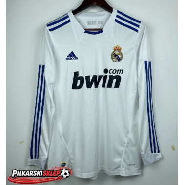 Real Madrid 2010-2011 Koszulka Retro Podstawowa Długi Rękaw