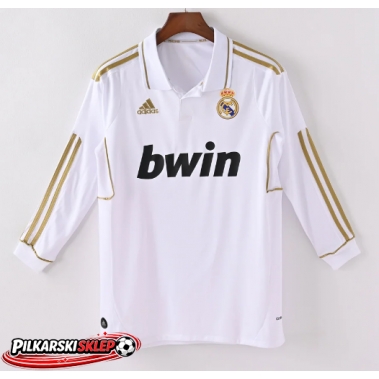 Real Madrid 2011-2012 Koszulka Retro Podstawowa Długi Rękaw