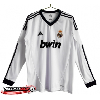 Real Madrid 2012-2013 Koszulka Retro Podstawowa Długi Rękaw