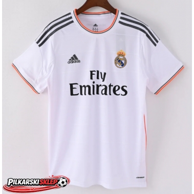 Real Madrid 2013-2014 Koszulka Retro Podstawowa Krótki Rękaw