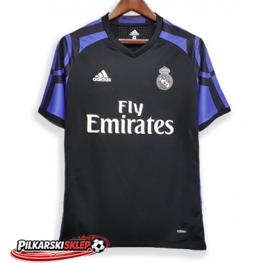 Real Madrid 2016-2017 Koszulka Retro Trzecia Krótki Rękaw