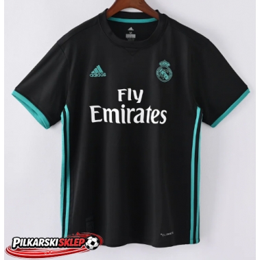 Real Madrid 2017-2018 Koszulka Retro Wyjazdowa Krótki Rękaw