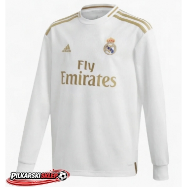 Real Madrid 2019-2020 Koszulka Retro Podstawowa Długi Rękaw