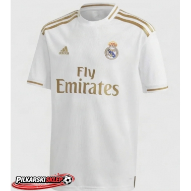 Real Madrid 2019-2020 Koszulka Retro Podstawowa Krótki Rękaw
