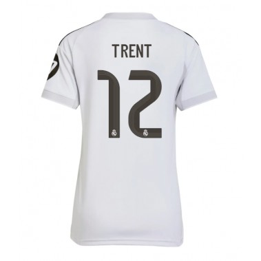 Real Madrid Alexander-Arnold #12 Koszulka Podstawowa damskie 2025-26 Krótki Rękaw Real Madrid Alexander-Arnold #12 Koszulka Podstawowa damskie 2025-26 Krótki Rękaw