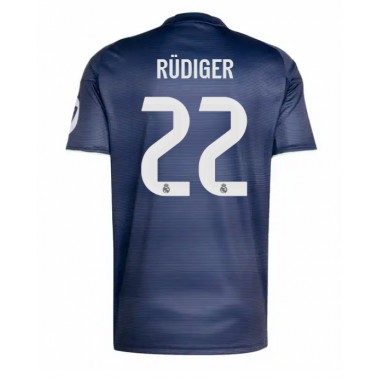 Real Madrid Antonio Rudiger #22 Koszulka Wyjazdowa 2025-26 Krótki Rękaw Real Madrid Antonio Rudiger #22 Koszulka Wyjazdowa 2025-26 Krótki Rękaw