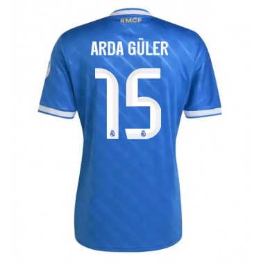 Real Madrid Arda Guler #15 Koszulka Trzecia 2025-26 Krótki Rękaw Real Madrid Arda Guler #15 Koszulka Trzecia 2025-26 Krótki Rękaw