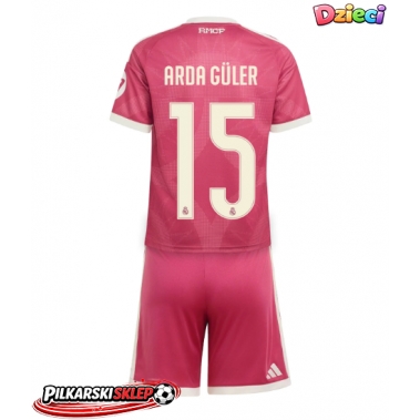 Real Madrid Arda Guler #15 Koszulka Trzecia dzieci 2026-27 Krótki Rękaw (+ krótkie spodenki)