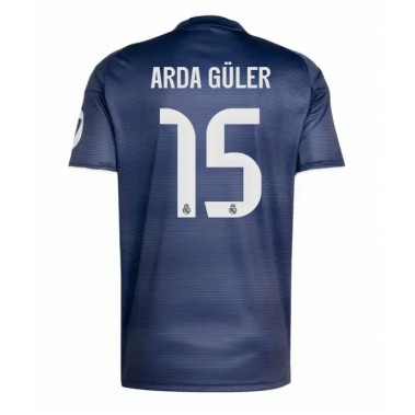 Real Madrid Arda Guler #15 Koszulka Wyjazdowa 2025-26 Krótki Rękaw Real Madrid Arda Guler #15 Koszulka Wyjazdowa 2025-26 Krótki Rękaw