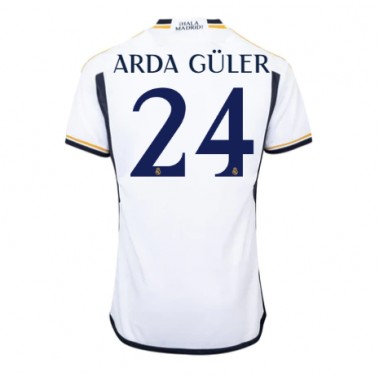 Real Madrid Arda Guler #24 Koszulka Podstawowa 2023-24 Krótki Rękaw