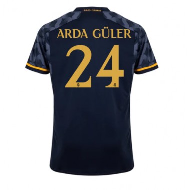 Real Madrid Arda Guler #24 Koszulka Wyjazdowa 2023-24 Krótki Rękaw
