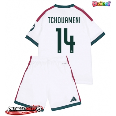 Real Madrid Aurelien Tchouameni #14 Koszulka Podstawowa dzieci 2026-27 Krótki Rękaw (+ krótkie spodenki)