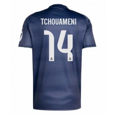 Real Madrid Aurelien Tchouameni #14 Koszulka Wyjazdowa 2025-26 Krótki Rękaw Real Madrid Aurelien Tchouameni #14 Koszulka Wyjazdowa 2025-26 Krótki Rękaw