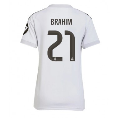Real Madrid Brahim Diaz #21 Koszulka Podstawowa damskie 2025-26 Krótki Rękaw Real Madrid Brahim Diaz #21 Koszulka Podstawowa damskie 2025-26 Krótki Rękaw