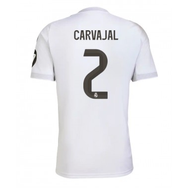 Real Madrid Daniel Carvajal #2 Koszulka Podstawowa 2025-26 Krótki Rękaw