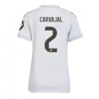 Real Madrid Daniel Carvajal #2 Koszulka Podstawowa damskie 2025-26 Krótki Rękaw Real Madrid Daniel Carvajal #2 Koszulka Podstawowa damskie 2025-26 Krótki Rękaw