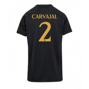 Real Madrid Daniel Carvajal #2 Koszulka Trzecia damskie 2023-24 Krótki Rękaw
