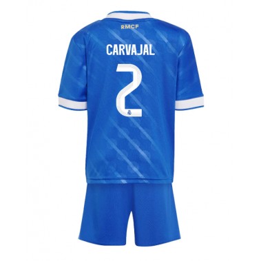 Real Madrid Daniel Carvajal #2 Koszulka Trzecia dzieci 2025-26 Krótki Rękaw (+ krótkie spodenki) Real Madrid Daniel Carvajal #2 Koszulka Trzecia dzieci 2025-26 Krótki Rękaw (+ krótkie spodenki)