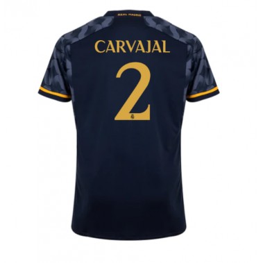Real Madrid Daniel Carvajal #2 Koszulka Wyjazdowa 2023-24 Krótki Rękaw