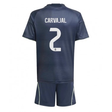 Real Madrid Daniel Carvajal #2 Koszulka Wyjazdowa dzieci 2025-26 Krótki Rękaw (+ krótkie spodenki) Real Madrid Daniel Carvajal #2 Koszulka Wyjazdowa dzieci 2025-26 Krótki Rękaw (+ krótkie spodenki)