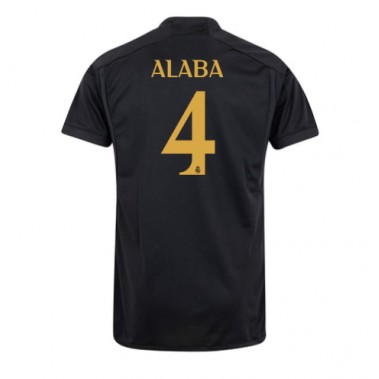 Real Madrid David Alaba #4 Koszulka Trzecia 2023-24 Krótki Rękaw