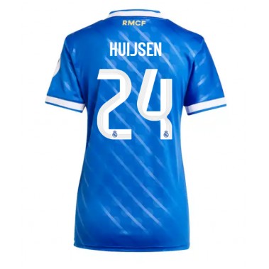 Real Madrid Dean Huijsen #24 Koszulka Trzecia damskie 2025-26 Krótki Rękaw Real Madrid Dean Huijsen #24 Koszulka Trzecia damskie 2025-26 Krótki Rękaw