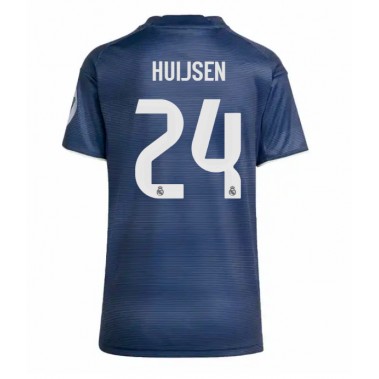 Real Madrid Dean Huijsen #24 Koszulka Wyjazdowa damskie 2025-26 Krótki Rękaw Real Madrid Dean Huijsen #24 Koszulka Wyjazdowa damskie 2025-26 Krótki Rękaw