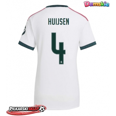 Real Madrid Dean Huijsen #4 Koszulka Podstawowa damskie 2026-27 Krótki Rękaw