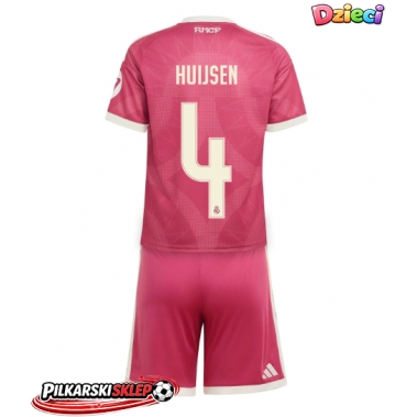 Real Madrid Dean Huijsen #4 Koszulka Trzecia dzieci 2026-27 Krótki Rękaw (+ krótkie spodenki)