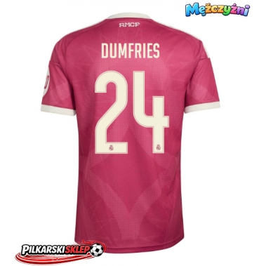Real Madrid Denzel Dumfries #24 Koszulka Trzecia 2026-27 Krótki Rękaw