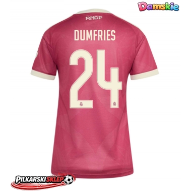 Real Madrid Denzel Dumfries #24 Koszulka Trzecia damskie 2026-27 Krótki Rękaw