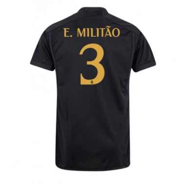 Real Madrid Eder Militao #3 Koszulka Trzecia 2023-24 Krótki Rękaw
