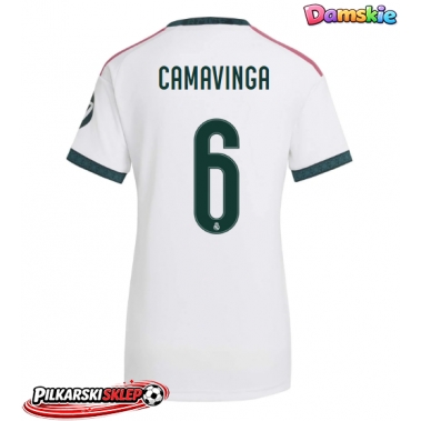 Real Madrid Eduardo Camavinga #6 Koszulka Podstawowa damskie 2026-27 Krótki Rękaw