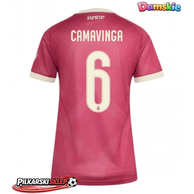 Real Madrid Eduardo Camavinga #6 Koszulka Trzecia damskie 2026-27 Krótki Rękaw