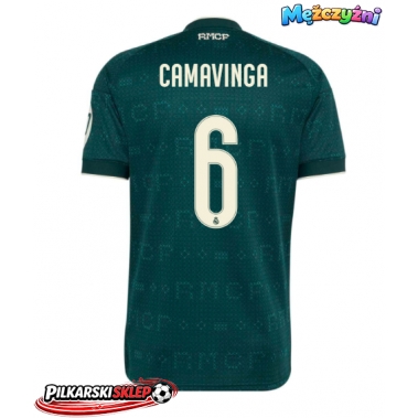 Real Madrid Eduardo Camavinga #6 Koszulka Wyjazdowa 2026-27 Krótki Rękaw