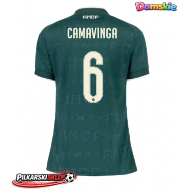 Real Madrid Eduardo Camavinga #6 Koszulka Wyjazdowa damskie 2026-27 Krótki Rękaw