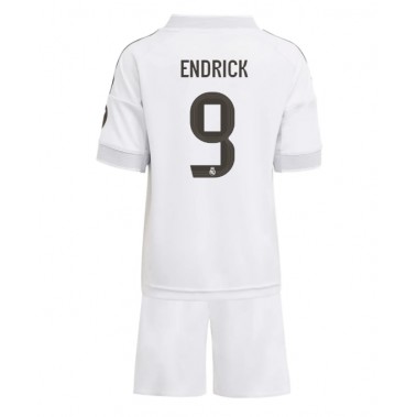 Real Madrid Endrick #9 Koszulka Podstawowa dzieci 2025-26 Krótki Rękaw (+ krótkie spodenki) Real Madrid Endrick #9 Koszulka Podstawowa dzieci 2025-26 Krótki Rękaw (+ krótkie spodenki)