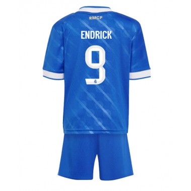 Real Madrid Endrick #9 Koszulka Trzecia dzieci 2025-26 Krótki Rękaw (+ krótkie spodenki) Real Madrid Endrick #9 Koszulka Trzecia dzieci 2025-26 Krótki Rękaw (+ krótkie spodenki)