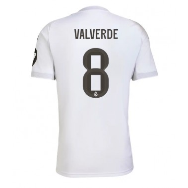 Real Madrid Federico Valverde #8 Koszulka Podstawowa 2025-26 Krótki Rękaw Real Madrid Federico Valverde #8 Koszulka Podstawowa 2025-26 Krótki Rękaw