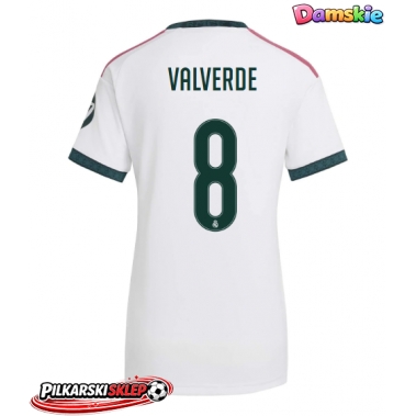 Real Madrid Federico Valverde #8 Koszulka Podstawowa damskie 2026-27 Krótki Rękaw