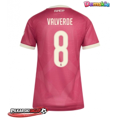 Real Madrid Federico Valverde #8 Koszulka Trzecia damskie 2026-27 Krótki Rękaw