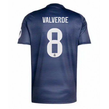 Real Madrid Federico Valverde #8 Koszulka Wyjazdowa 2025-26 Krótki Rękaw
