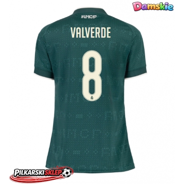 Real Madrid Federico Valverde #8 Koszulka Wyjazdowa damskie 2026-27 Krótki Rękaw
