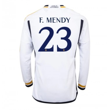 Real Madrid Ferland Mendy #23 Koszulka Podstawowa 2023-24 Długi Rękaw