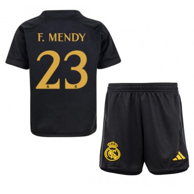 Real Madrid Ferland Mendy #23 Koszulka Trzecia dzieci 2023-24 Krótki Rękaw (+ krótkie spodenki)