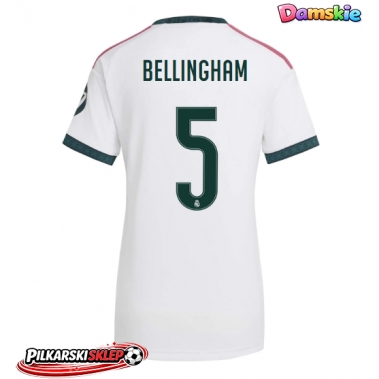 Real Madrid Jude Bellingham #5 Koszulka Podstawowa damskie 2026-27 Krótki Rękaw