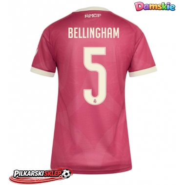 Real Madrid Jude Bellingham #5 Koszulka Trzecia damskie 2026-27 Krótki Rękaw