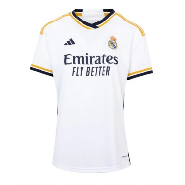 Real Madrid Koszulka Podstawowa damskie 2023-24 Krótki Rękaw