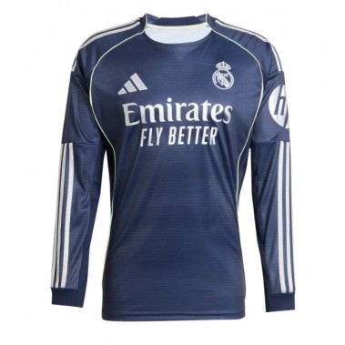Real Madrid Koszulka Wyjazdowa 2025-26 Długi Rękaw Real Madrid Koszulka Wyjazdowa 2025-26 Długi Rękaw